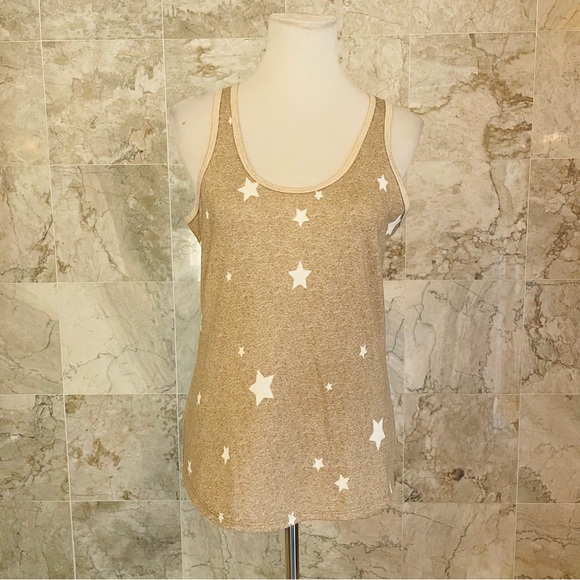 Live Love Lounge Karen Neuburger Star Print PJ Tank Top - Picture 2 of 7